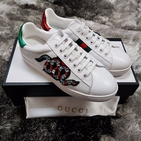 zapatos de tenis Gucci